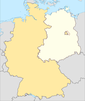 Fulda Gap is located in Cold War Germany