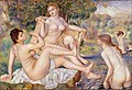 皮耶-奧古斯特·雷諾瓦《浴女們》，1884至1887年，現藏於費城藝術博物館