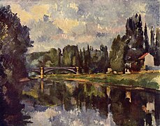 Paul Cézanne, Les Bords de la Marne (1888), musée Pouchkine de Moscou.