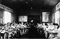 1947 photo of Nahum classroom from Palmach archive