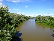 Târnava River in Mihalț