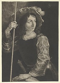 3. Rupert du Rhin, The Great Lansquenet or Standard Bearer, 1658.