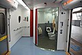 EMU500內裝改造後，ET車廂的廁所改造為類似TEMU2000型電聯車設計的多功能廁所
