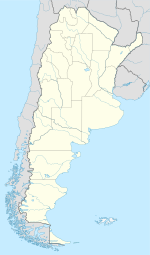 San Miguel de Tucumán在阿根廷的位置