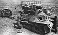 被蘇軍俘獲的九五式輕戰車，圖片攝於諾門罕戰役後
