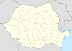 弗爾克謝什蒂在羅馬尼亞的位置