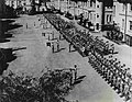1931年美国步兵团在天津租界执行警卫任务