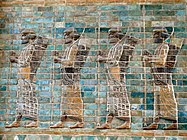 塔查拉遺跡的簷弓箭手壁畫，阿契美尼德王朝，公元前510年