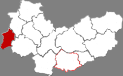 保德县在忻州市的位置