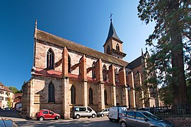 L'église catholique Saint-Grégoire.