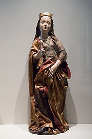 Sainte Catherine, Chartres, musée des Beaux-Arts.