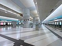 車站月台（2024年6月）