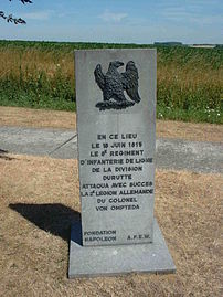 法国第8步兵师的纪念碑