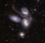 史蒂芬五重星系(NIRCam近紅外相機)