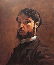 Frédéric Bazille, Autoportrait (vers 1865)
