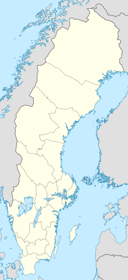 乌普萨拉在瑞典的位置