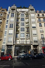 奥古斯特·佩雷的鋼筋混凝土公寓樓，巴黎（1903年）