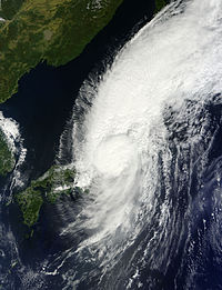 9月16日の衛星画像