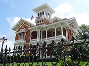 Belvedere Mansion is the finest and largest mansion in Galena. Built in 1857 for Joseph Russell Jones, influential Civil War-era merchant.