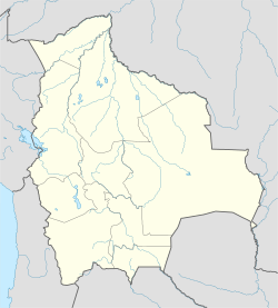 蒂亞瓦納科在玻利維亞的位置