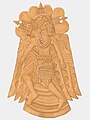 Etowah Dancing Warrior plate discovered by W.K. Moorehead