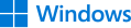 Windows logo and wordmark - 2021 (blue)