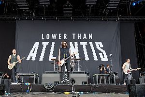 Lower Than Atlantis at Rock am Ring 2017