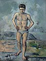 保羅·塞尚《泳者》，1885年，現藏於現代藝術博物館