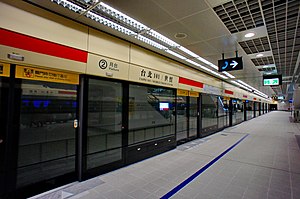 車站月台（2013年攝）