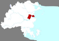 马尾区的地理位置