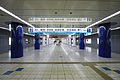 地下区間となる羽田空港第1・第2ターミナル駅（2010年3月）