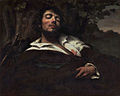 Gustave Courbet, L'Homme blessé, 1840