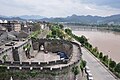 台州府城墙和灵江