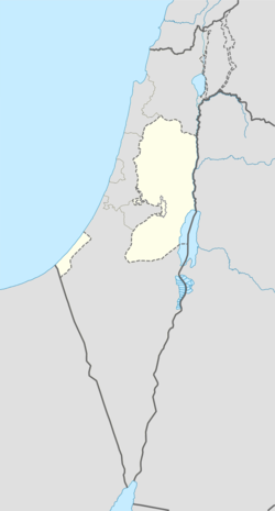 Fasayil is located in State of Palestine