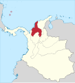 L'État souverain de Bolívar en 1863.