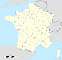 福雷在法國的位置