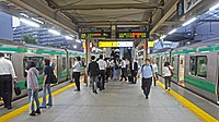 7、8號月台（埼京線、臨海線）（2019年9月）