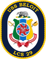 USS Beloit Coat of Arms
