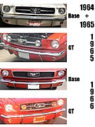 1965–1966 front end styles