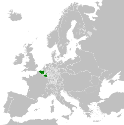 1790年比利时合众国领土
