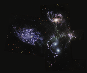 史蒂芬五重星系(MIRI中红外成像-光譜仪)