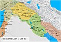 Mesopotamia in 1200 BC.