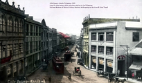 Calle Rosario(Modern Quintin Paredes St.), Binondo, Manila, Philippines, 1915.
