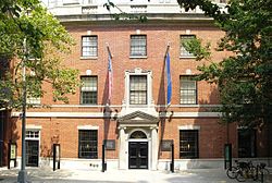 The Leo Baeck Institute in the Center for Jewish History on 16th Street in Manhattan
