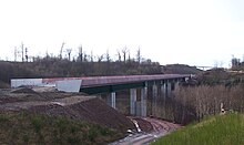 Viaduc de Haspelbaechel, vu par l'est en 2012.
