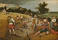 Moisson de blé à la faux, Allemagne, 1607