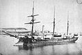 1893年8月，停泊在曼谷的炮舰Lutin（1877－1897）