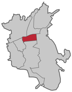 Map of Almaly District