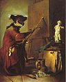 Jean Siméon Chardin Le singe peintre 1740