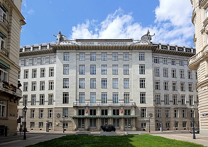 奥托·瓦格纳的奥地利邮政储蓄银行大楼 (1904-1912)